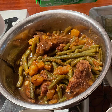 正宗排骨炖豆角