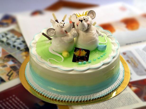 12生肖老鼠蛋糕-老鼠蛋糕图片-米老鼠蛋糕