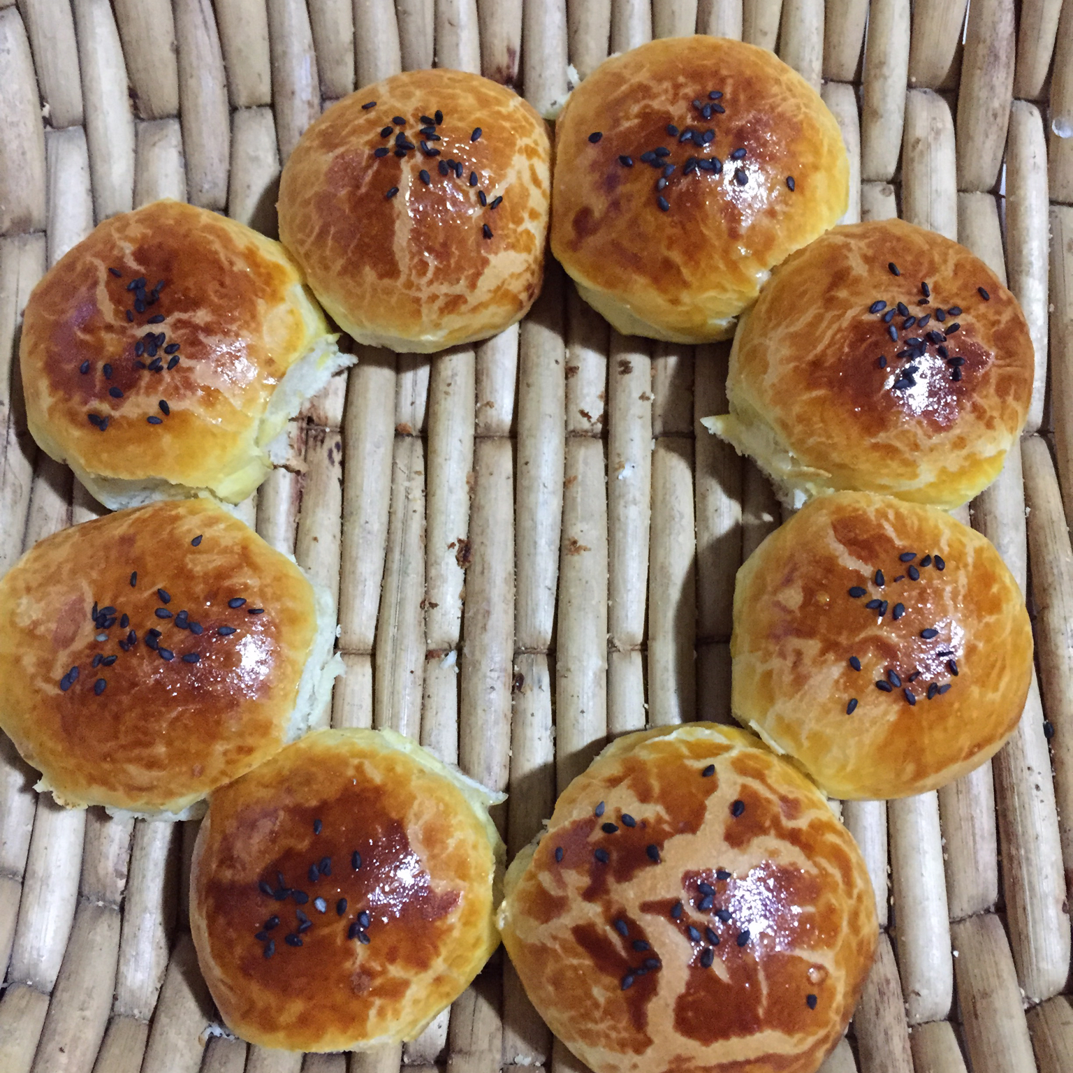 鲜奶油小餐包（一次发酵）