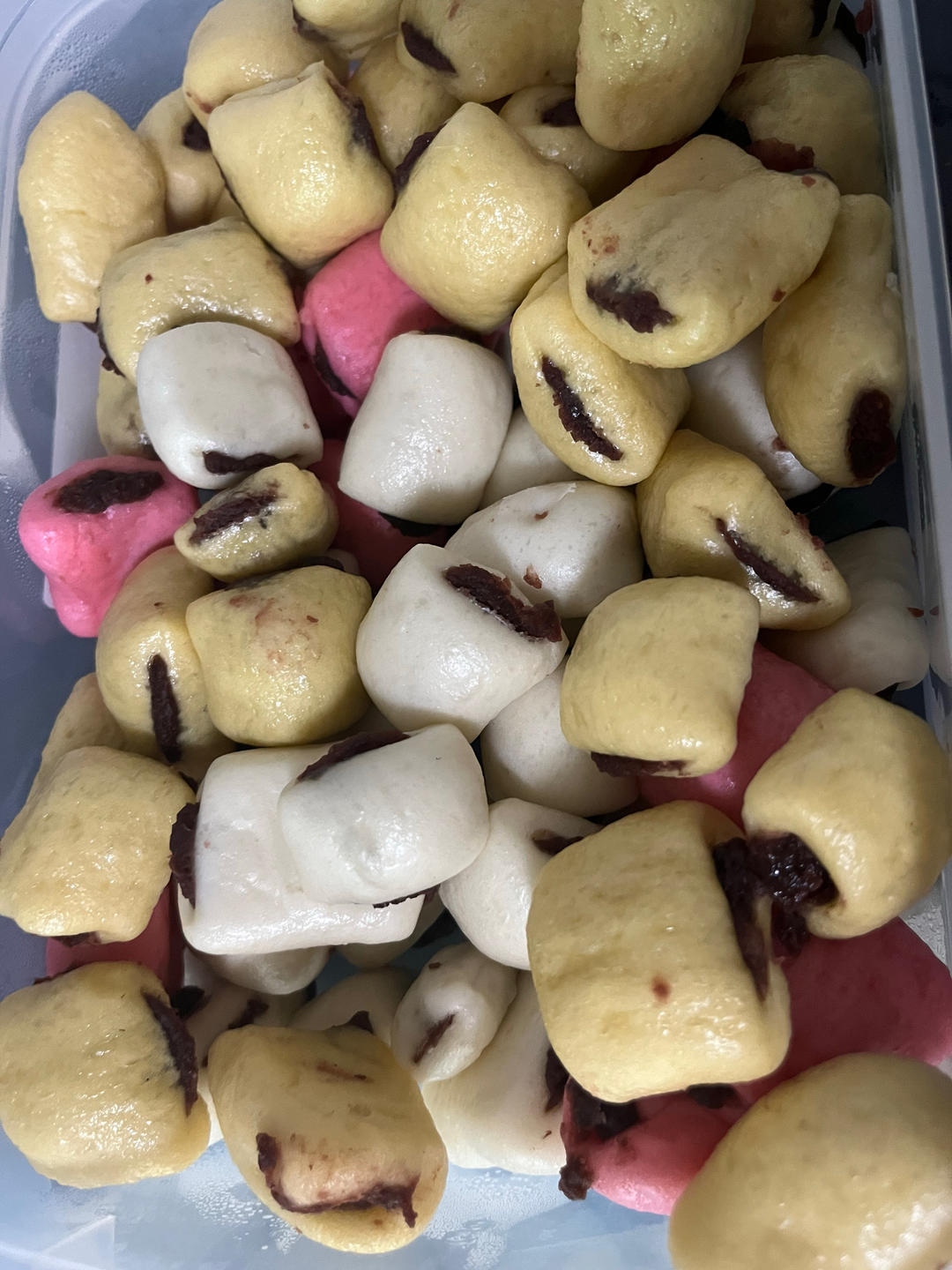 🔥小盆友抢着吃的豆沙小馒头，附视频详细操作！