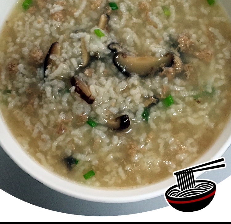 香菇牛肉鸡蛋粥