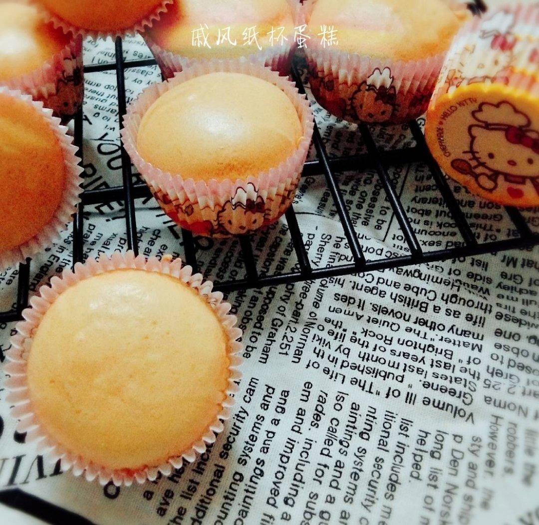 不塌不皱的光滑圆润版纸杯戚风（内含减糖版宝宝可吃）