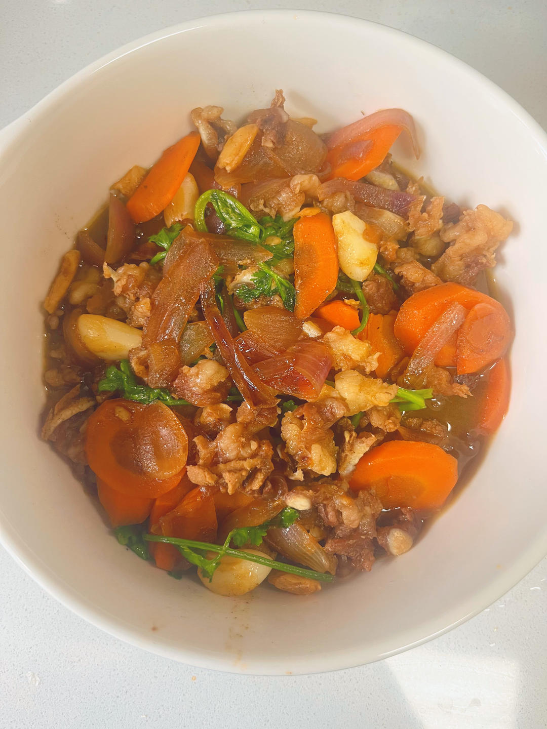 红烧骨钙牛肉（牛脆骨）