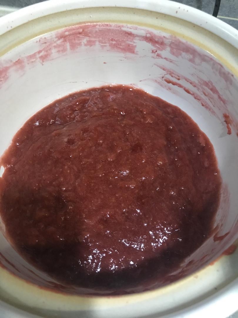 【不加一滴水的草莓酱】本酱！