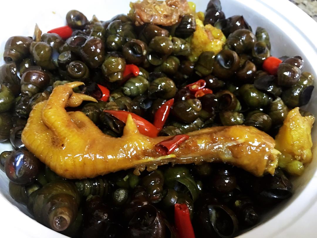 清淡而不失鲜美可口的田螺鸡