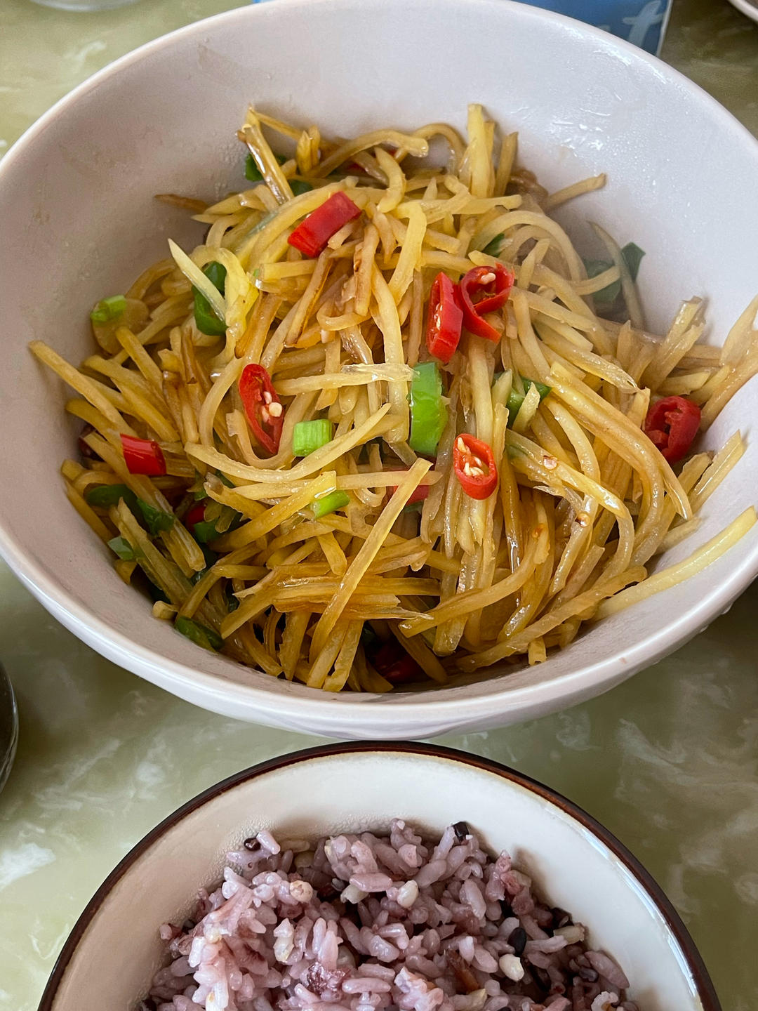 醋溜土豆丝
