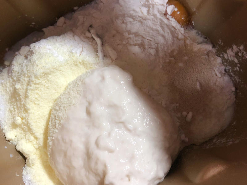 纯奶手撕吐司的做法 步骤1