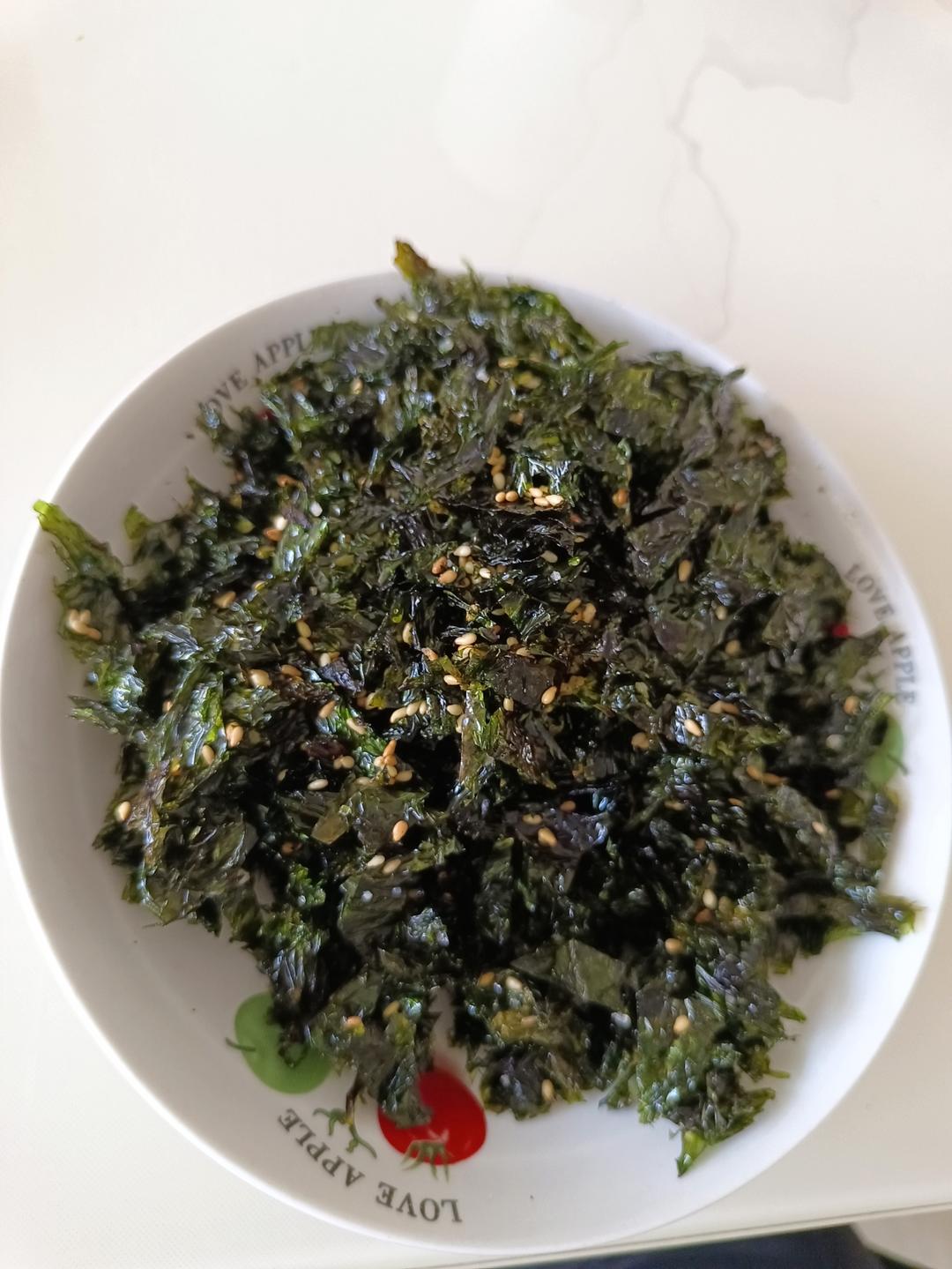 紫菜自制海苔