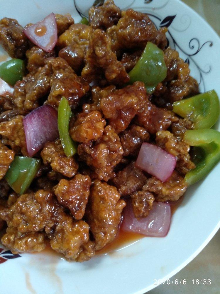 菠萝咕咾肉（少油版）