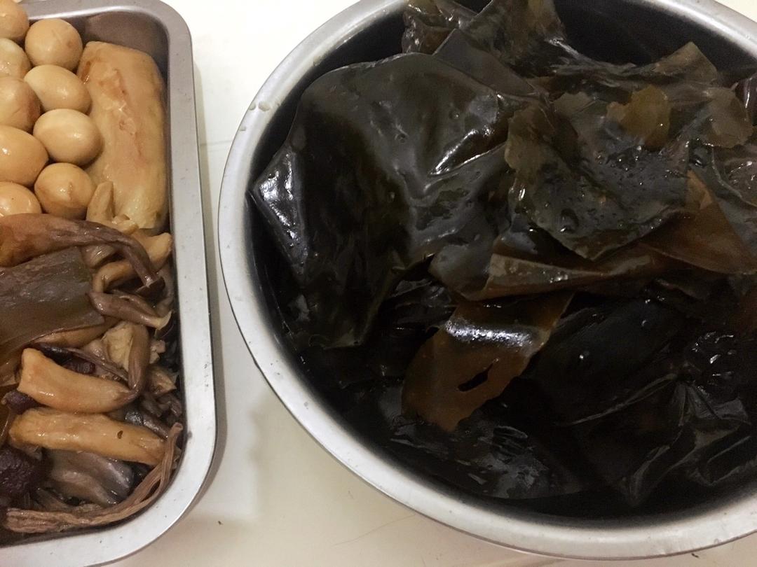 快手卤海带&豆腐皮