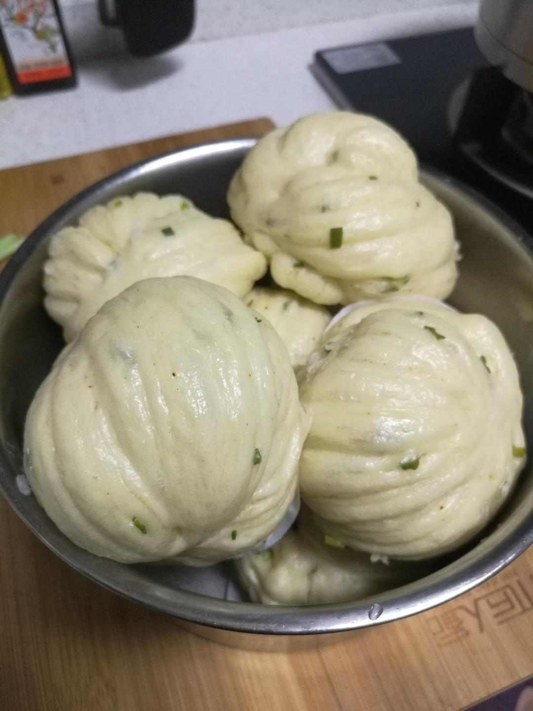 超可爱的【黑芝麻花卷】