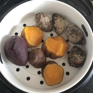 紫薯芋泥奶露的做法 步骤1