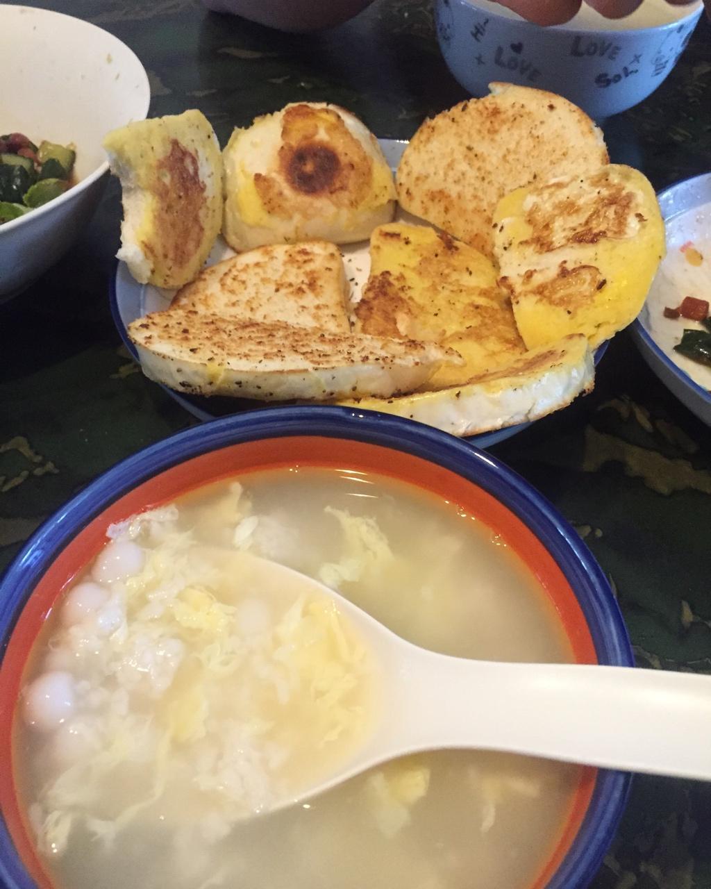 蛋花酒酿圆子