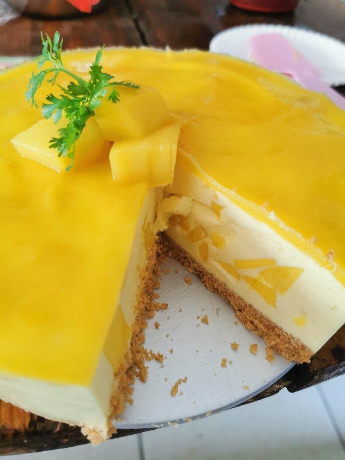 【视频】芒果慕斯（6寸） | 含镜面果胶配方