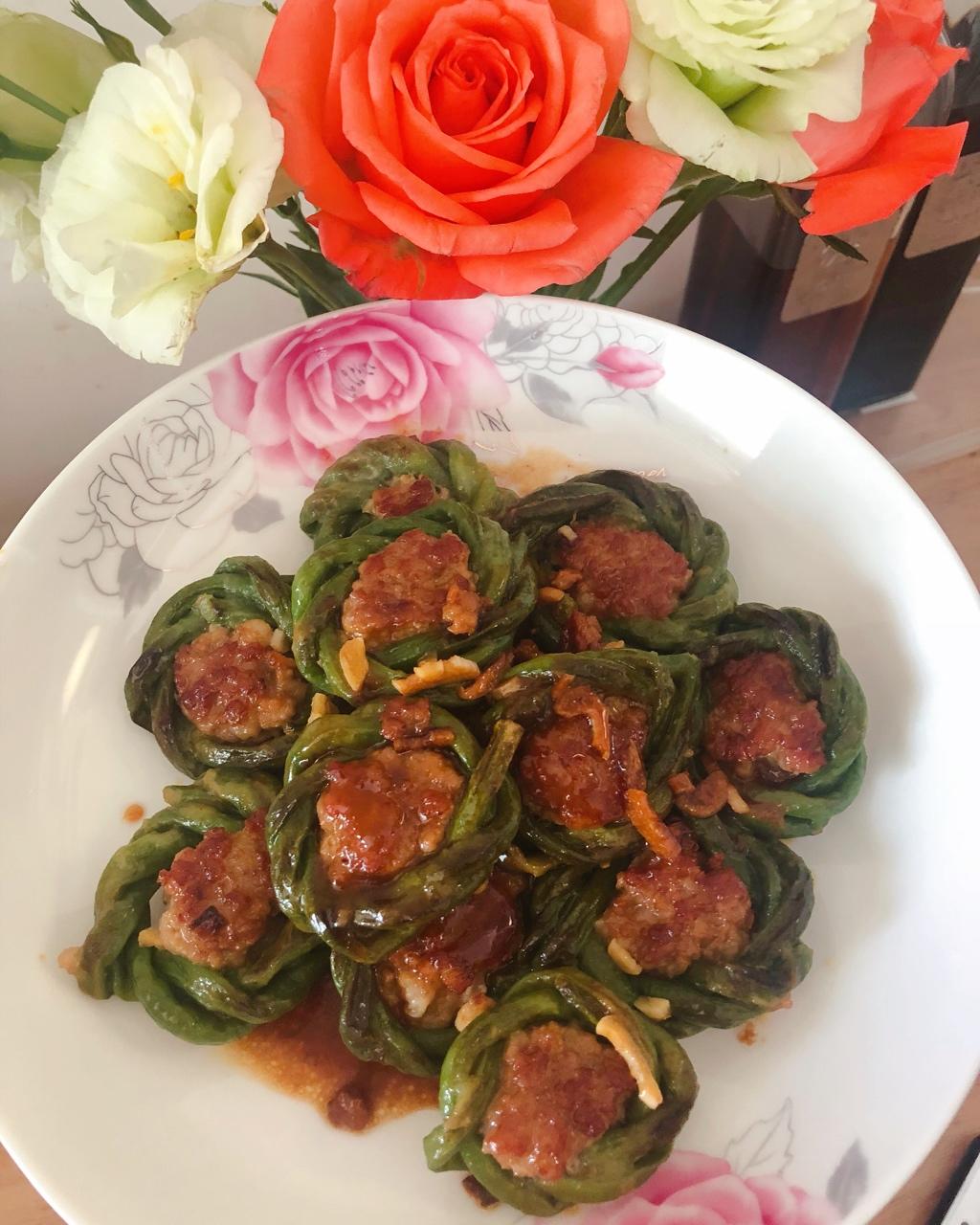 豇豆酿肉
