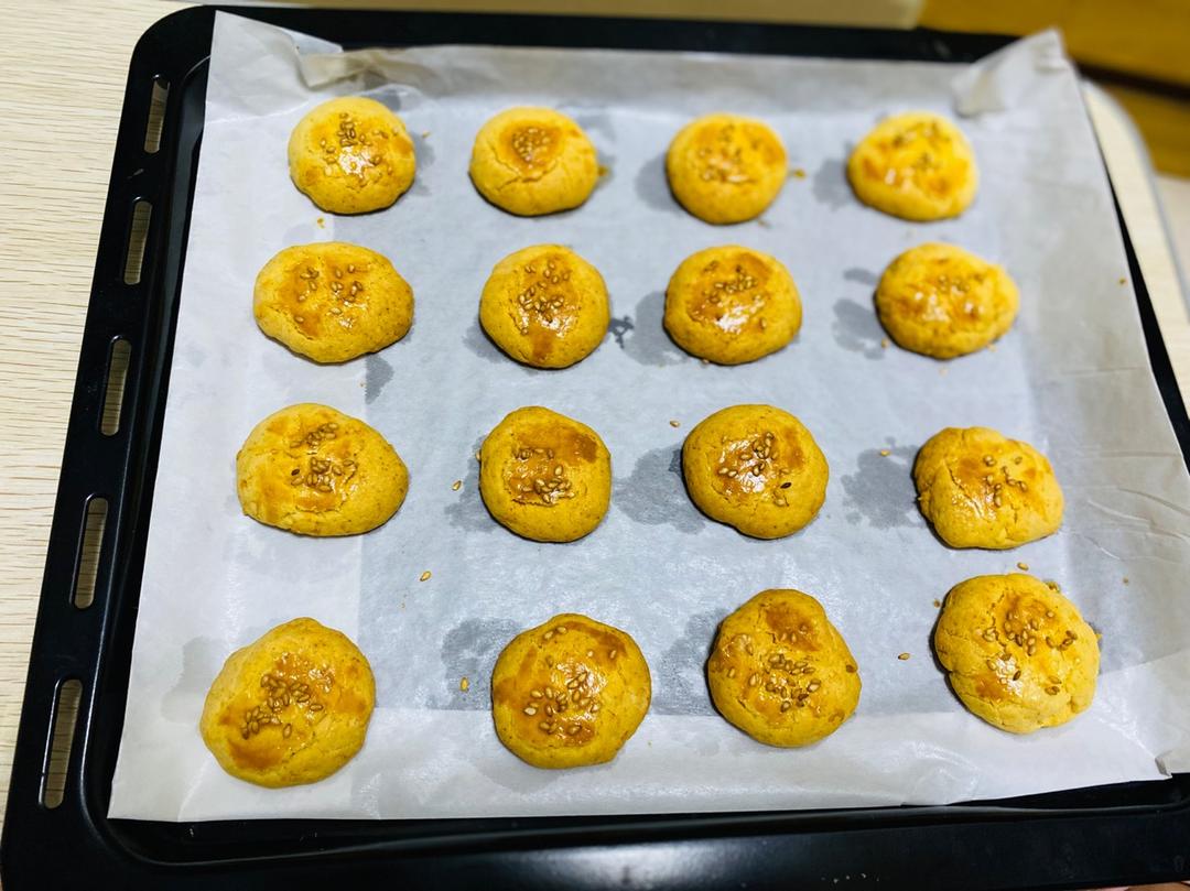 香酥咸蛋黄饼干