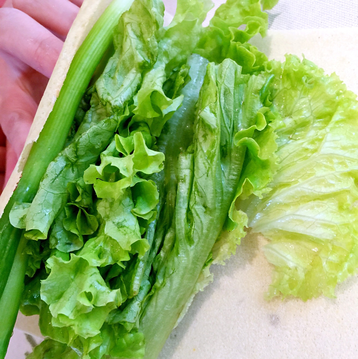 山东煎饼—生菜的绝美吃法