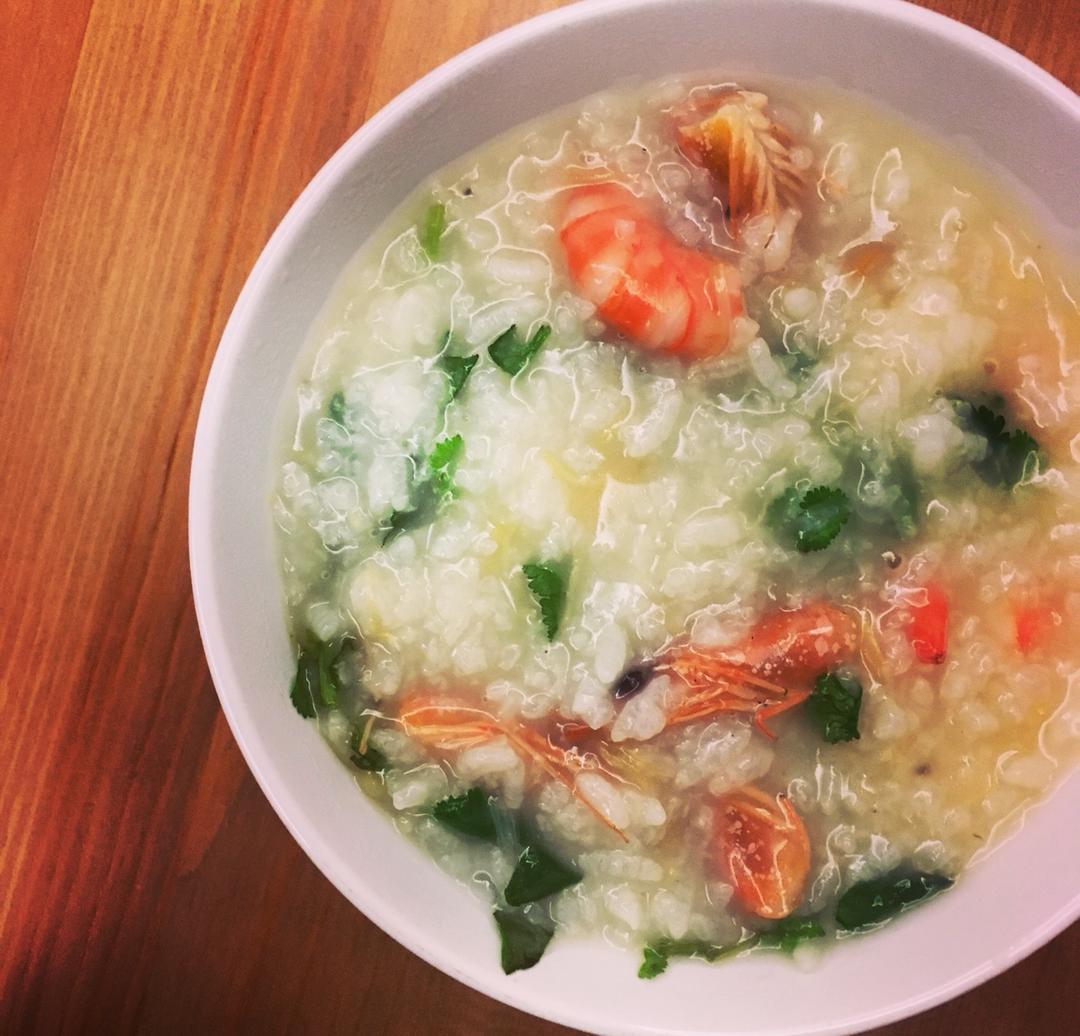 秘制鲜虾粥