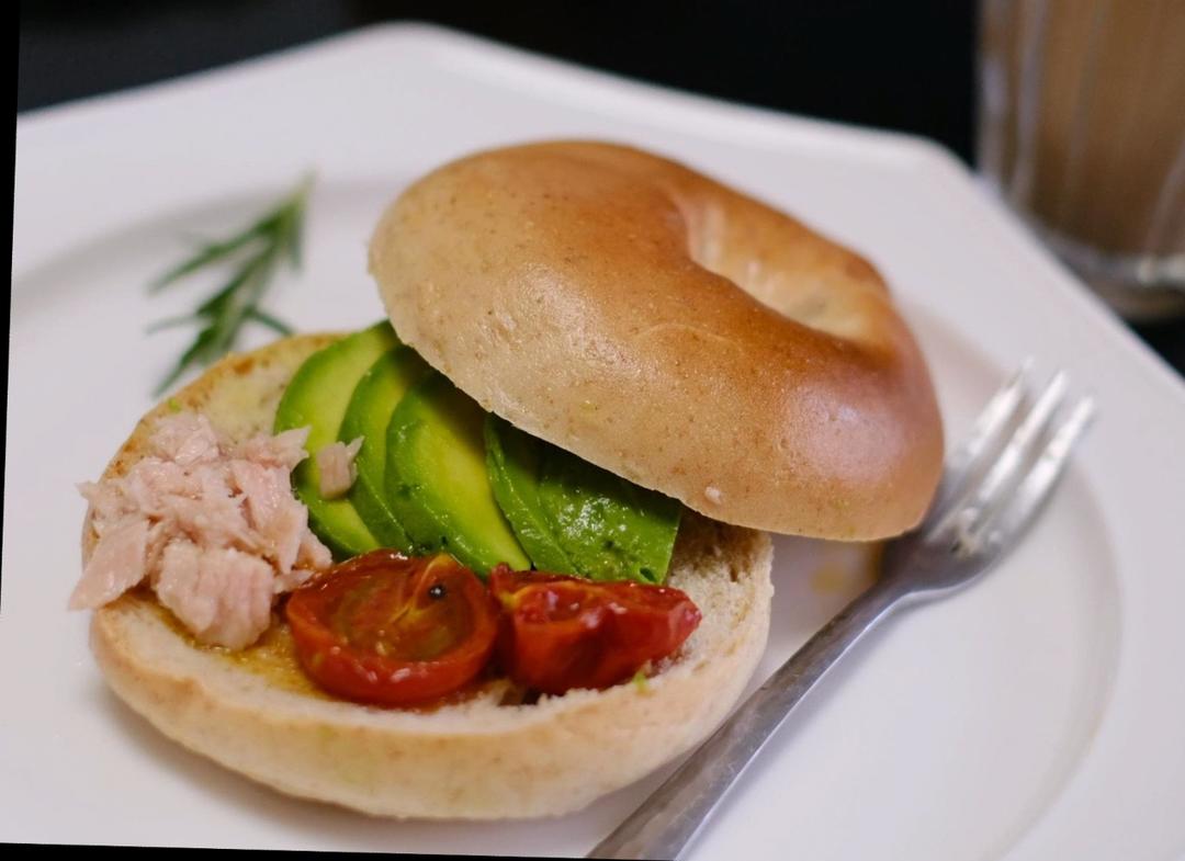 全麦贝果，低糖无油