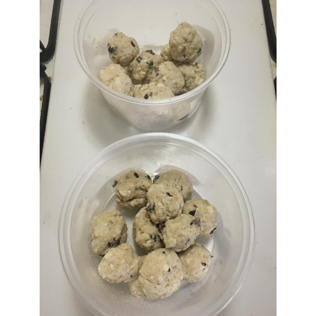 高蛋白低卡鸡肉丸子（无碳水版）增肌减脂必备！！！120kcal/100g