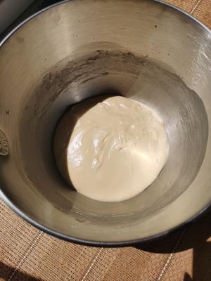 厨师机做的超松软日式牛奶面包的做法 步骤6