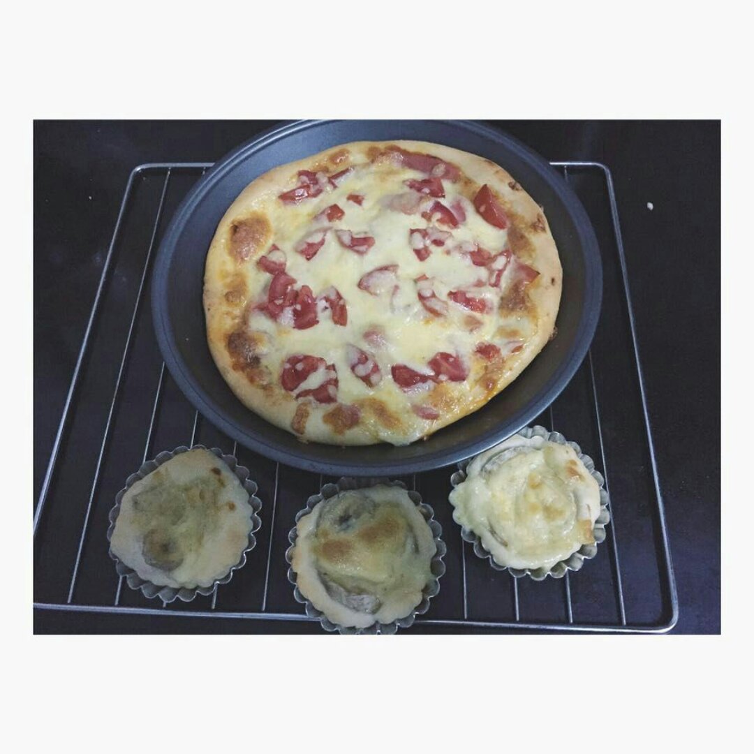 夏威夷pizza（附饼底冷冻法）