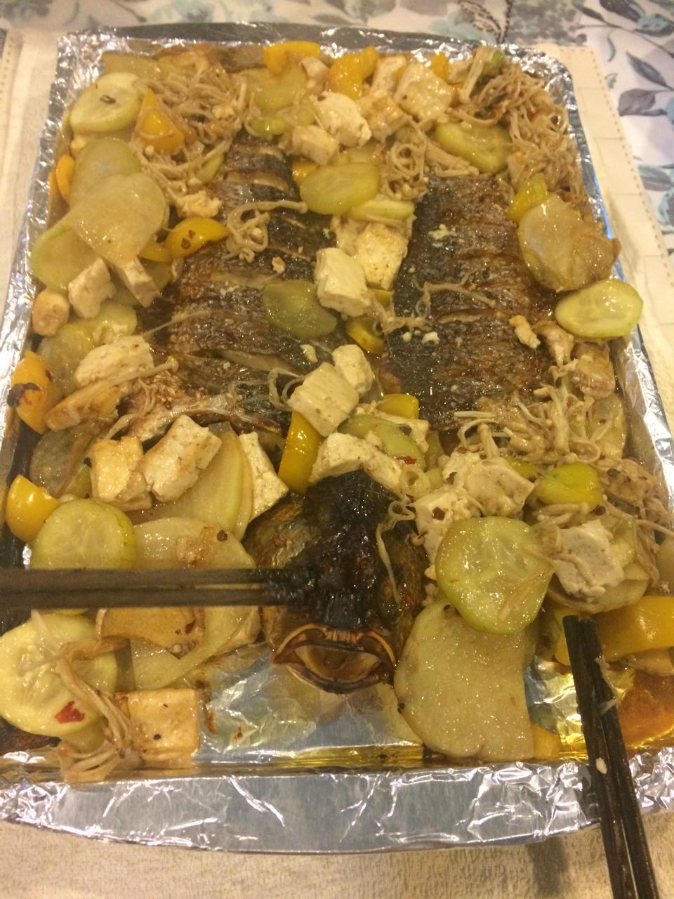 香辣烤鱼-烤箱版