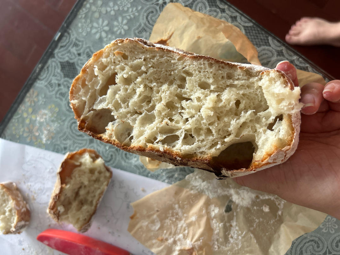 空气炸锅烤无糖无油欧包