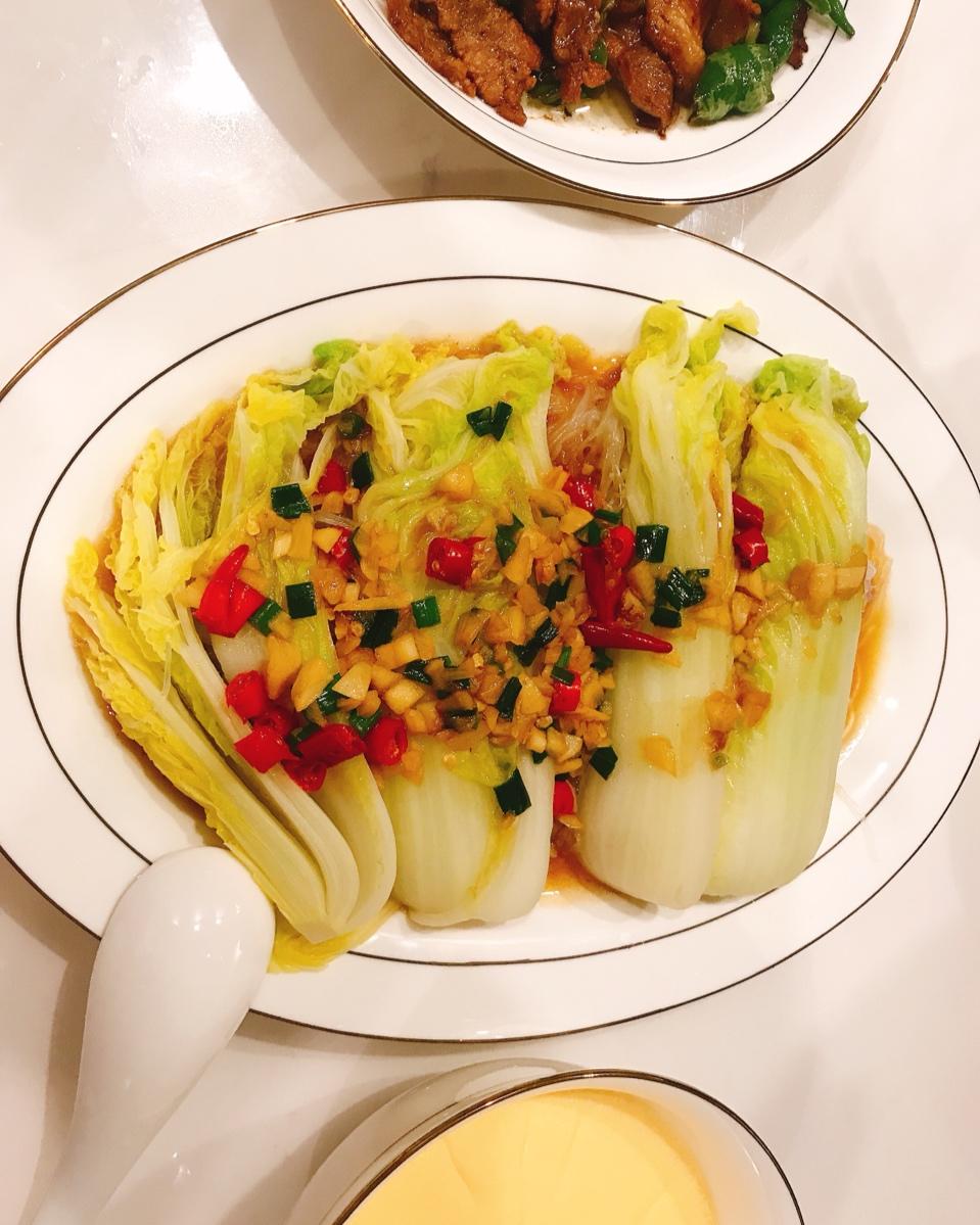 巨好吃的蒜蓉粉丝娃娃菜