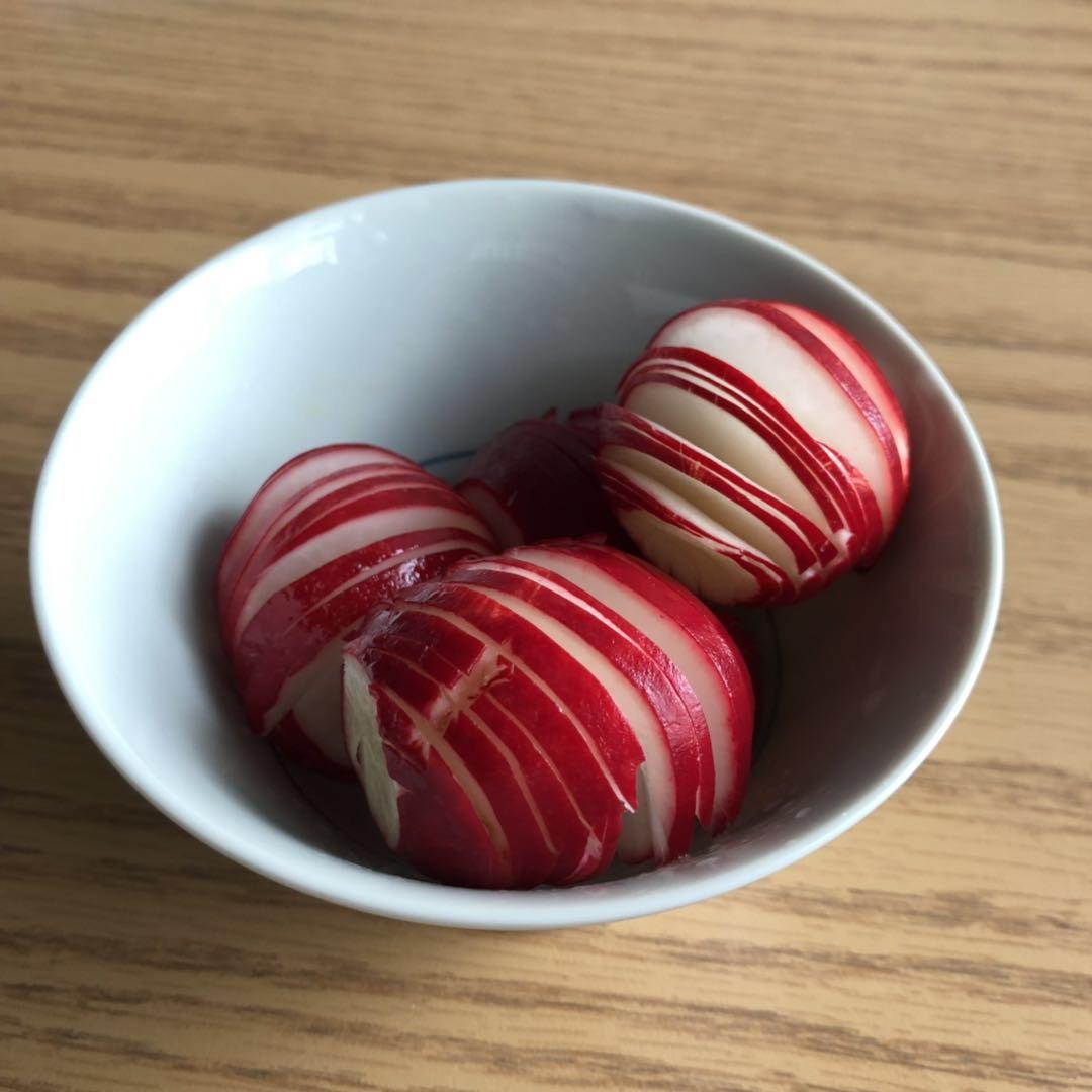 糖醋蓑衣樱桃萝卜