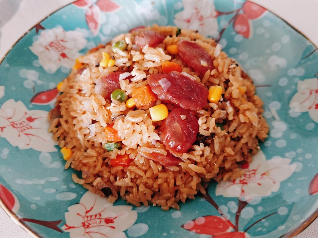 腊肠焖饭