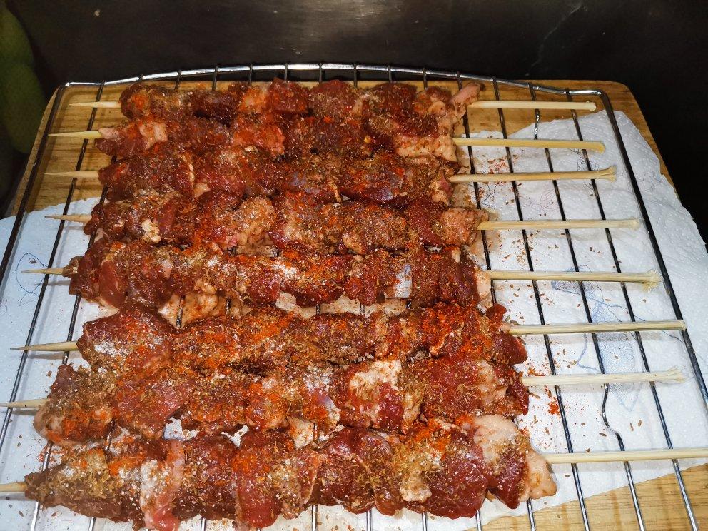 烤羊肉串
（烤箱版）