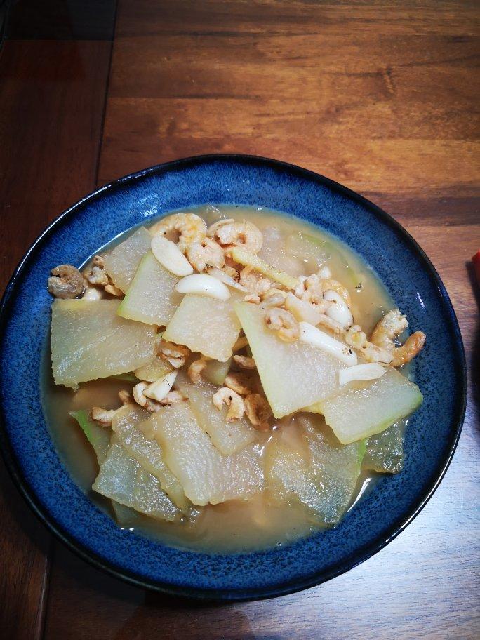 蚝油海米烧冬瓜