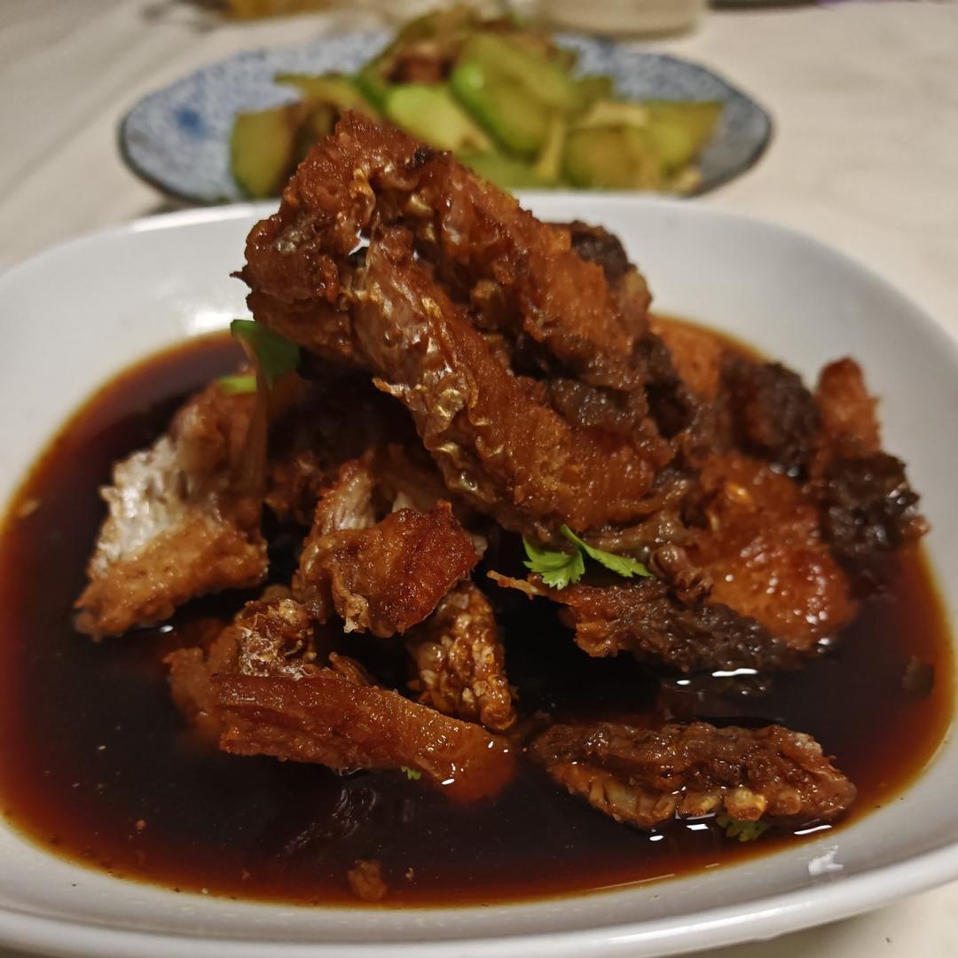 草鱼最美味的苏式吃法---苏式爆鱼