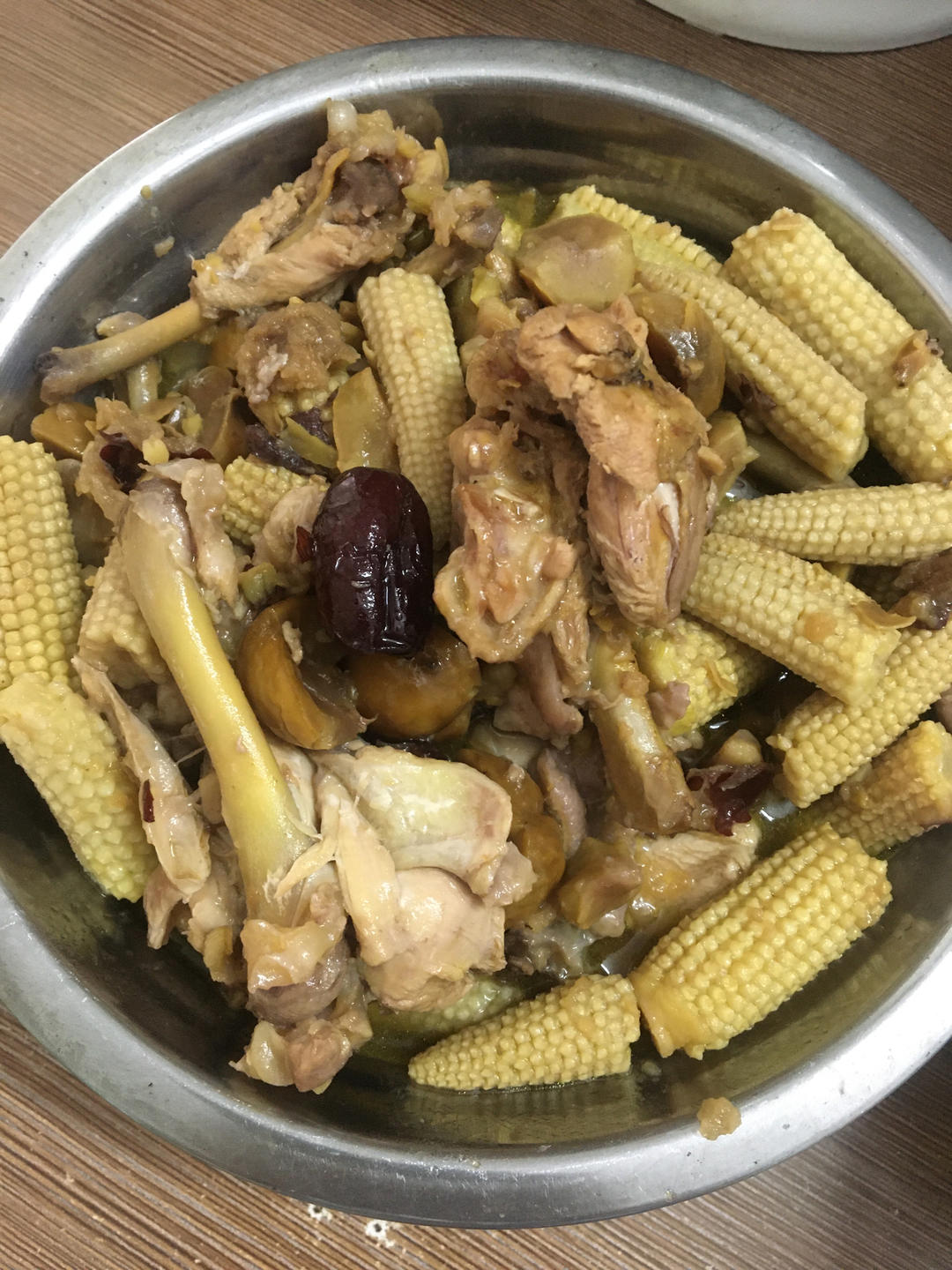 板栗炖鸡