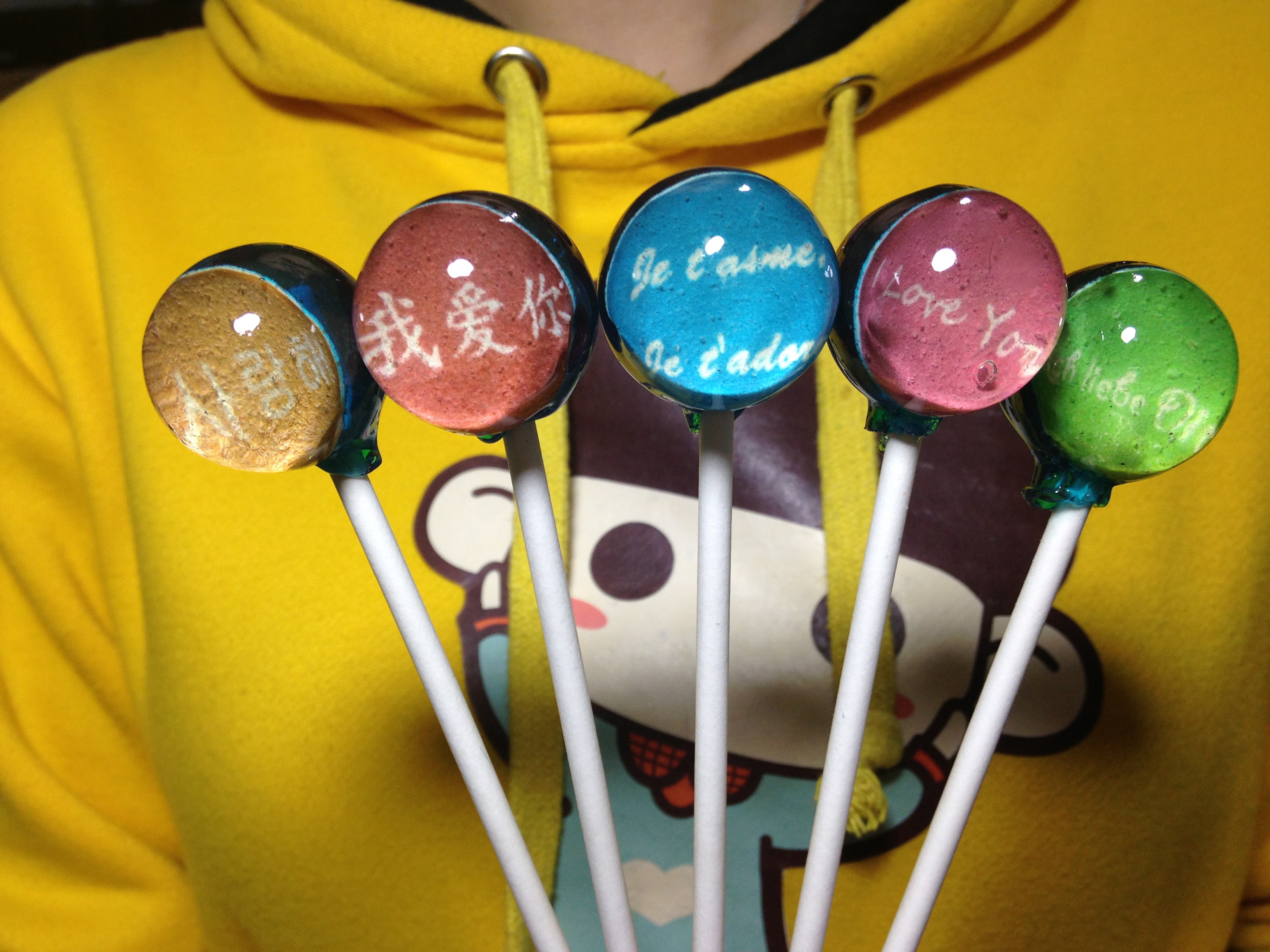 小厨驿站做的星空棒棒糖珊瑚糖版本