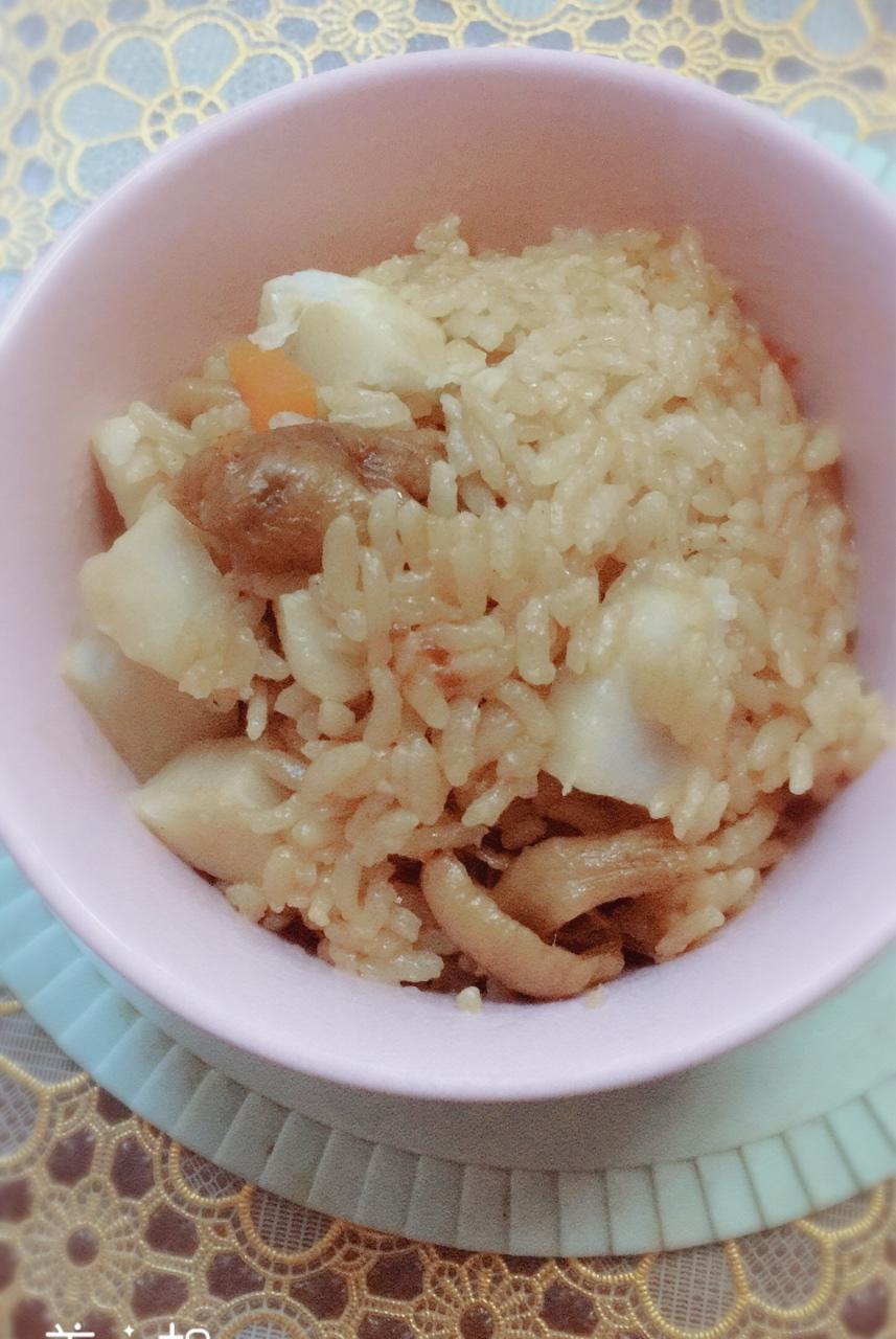 香菇芋头炊饭