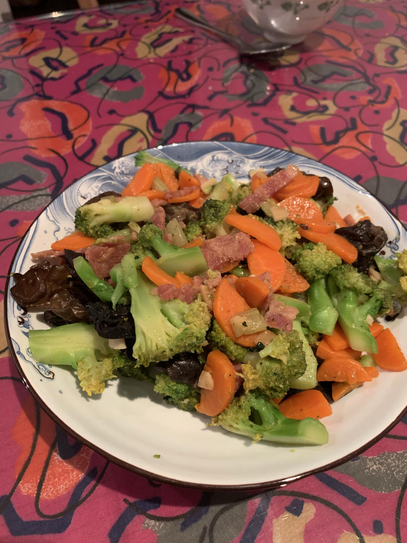 什锦素炒西兰花丨减脂高纤维易饱腹！！