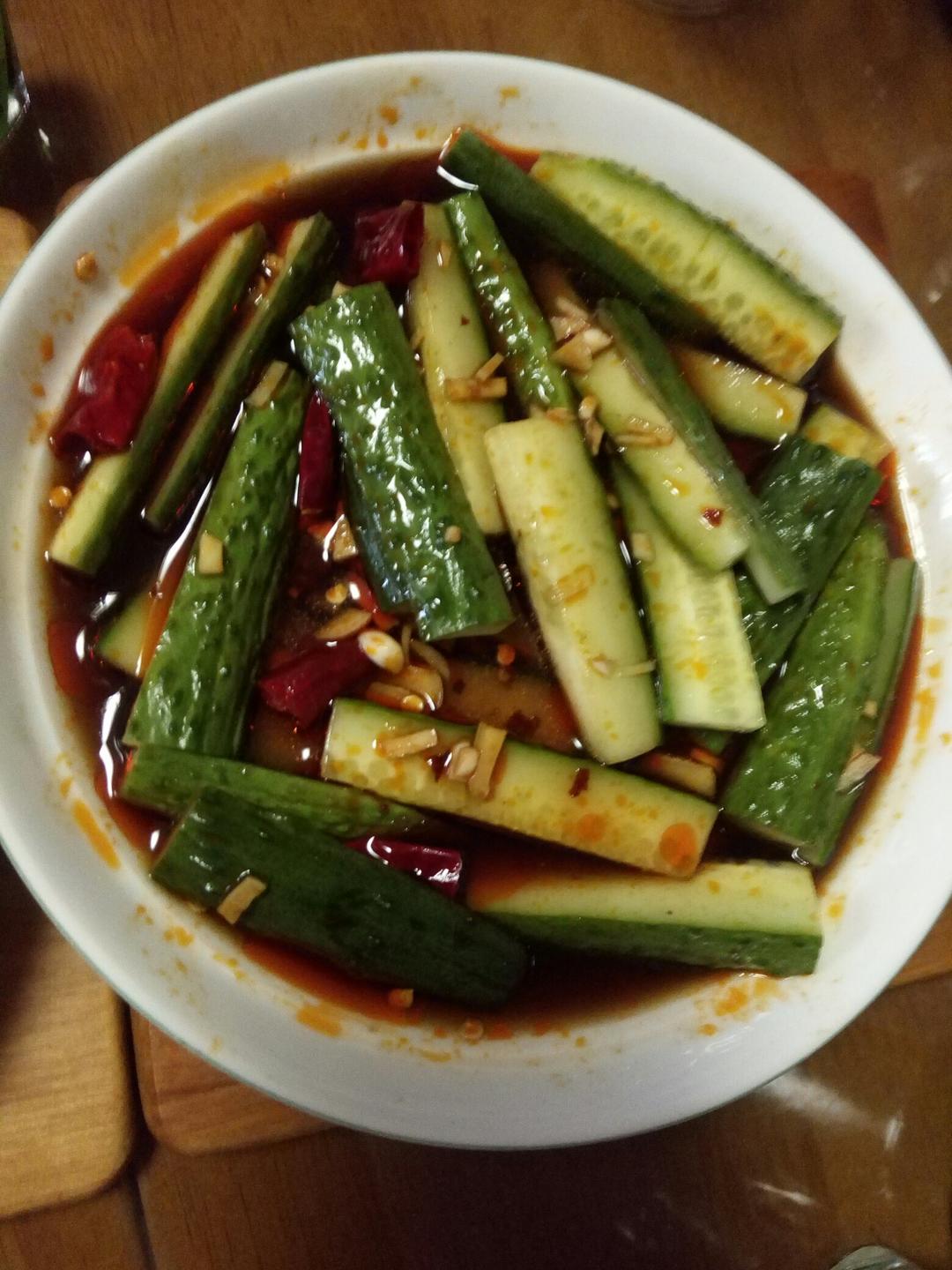 酸辣黄瓜