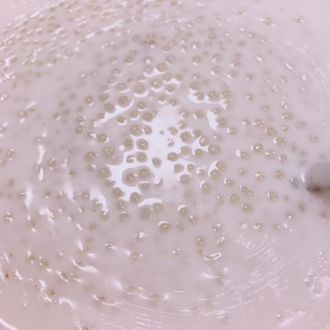 椰汁西米露