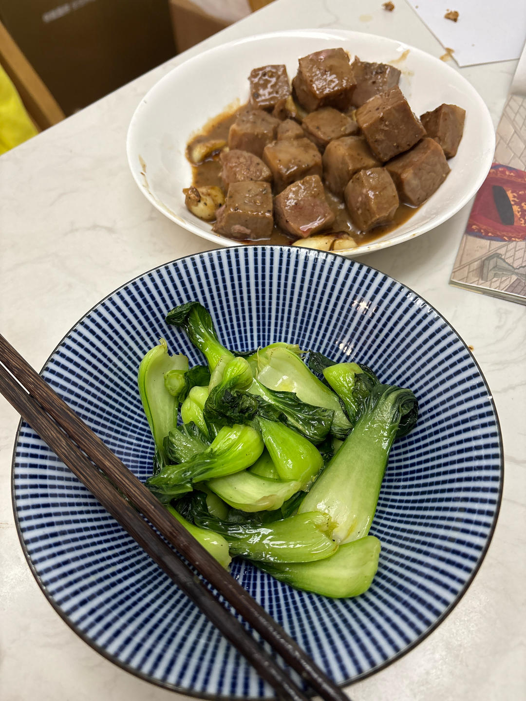 蒜香牛肉粒