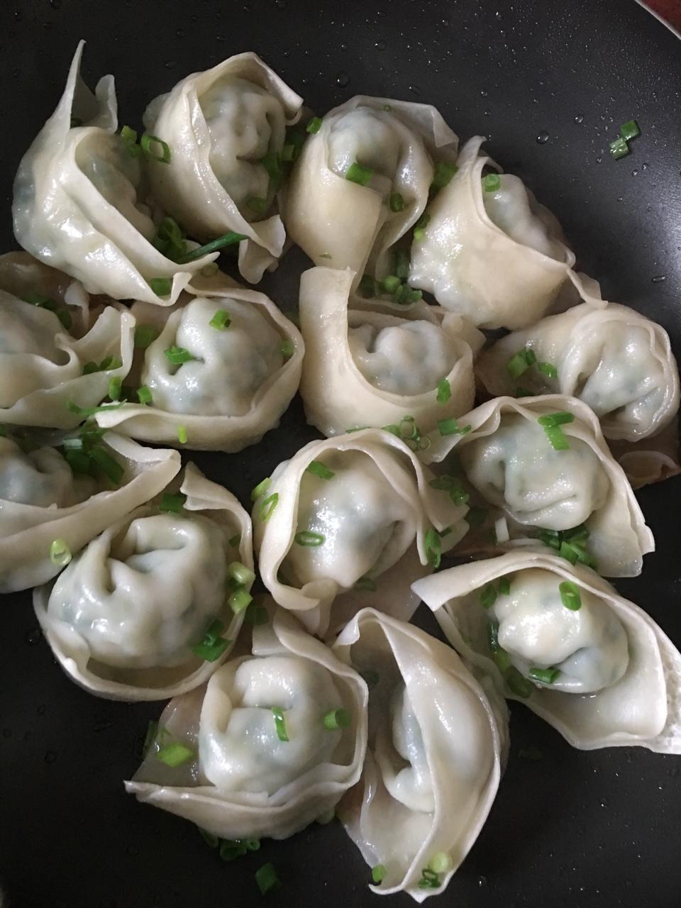 水煎上海大馄饨