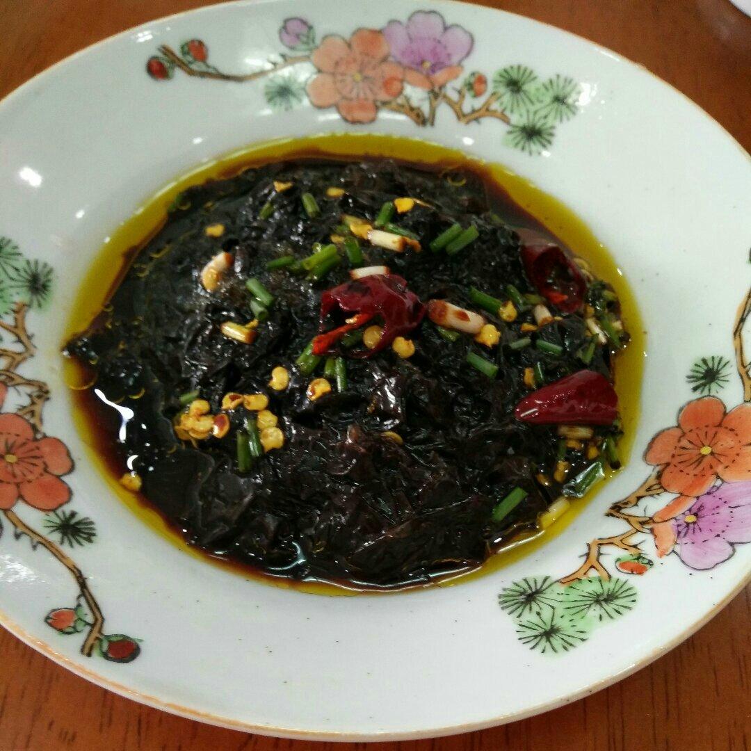 青梅酒家做的凉拌紫菜