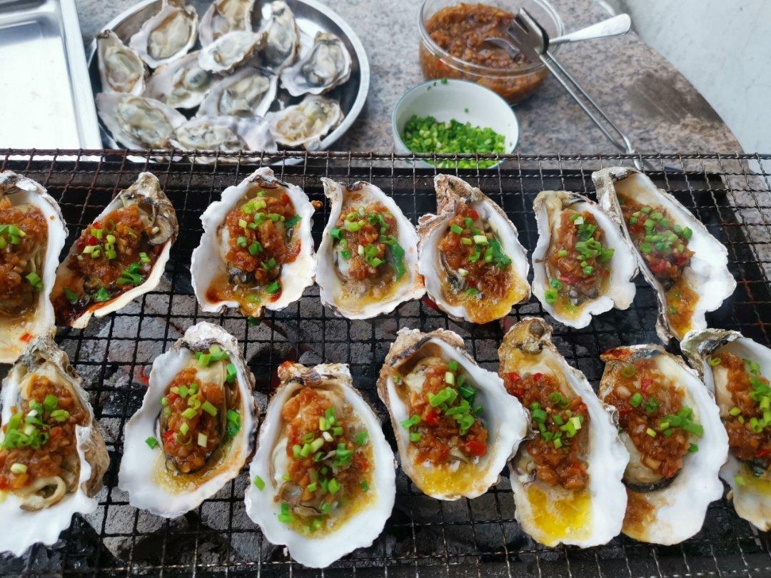 烤生蚝