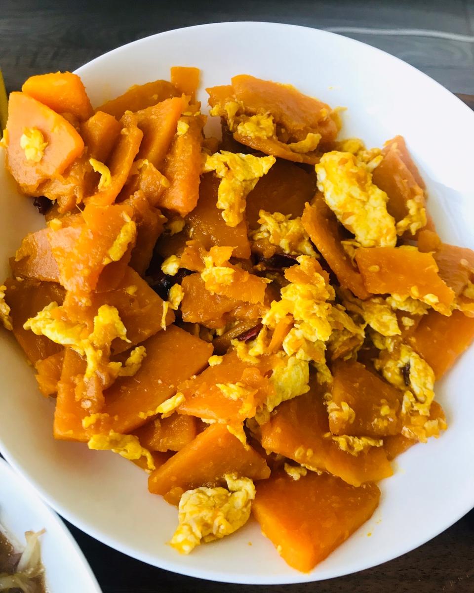 冯八方做的南瓜炒蛋