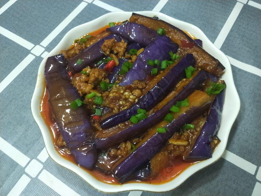 红烧肉沫茄子