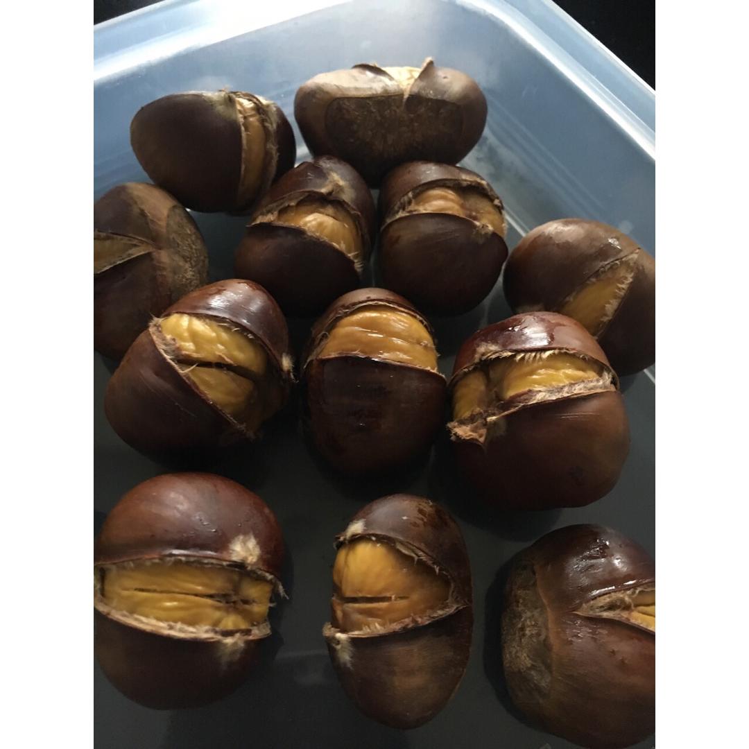 新手零失败烤栗子