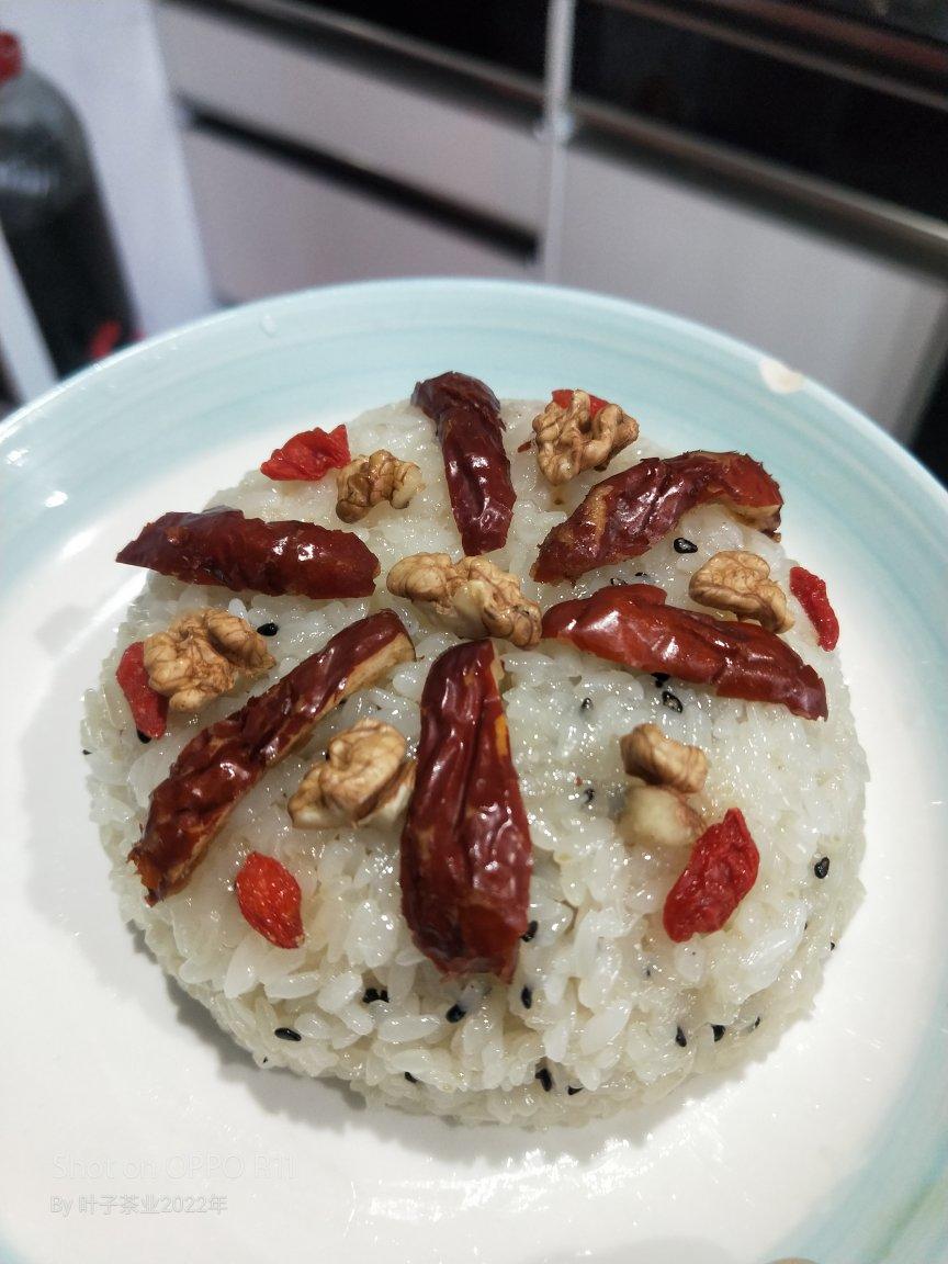 甜甜的红糖糯米饭