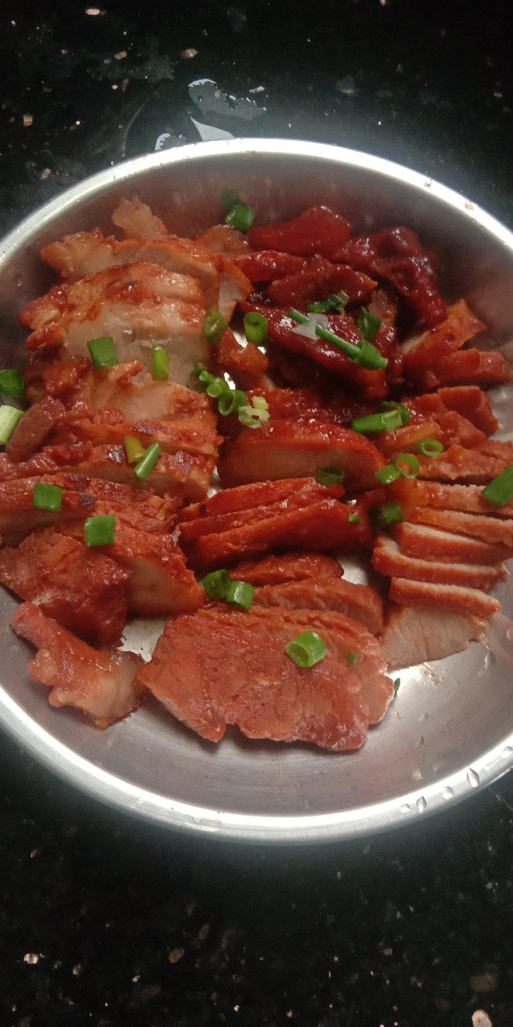 年夜饭之铜钱蜜汁叉烧