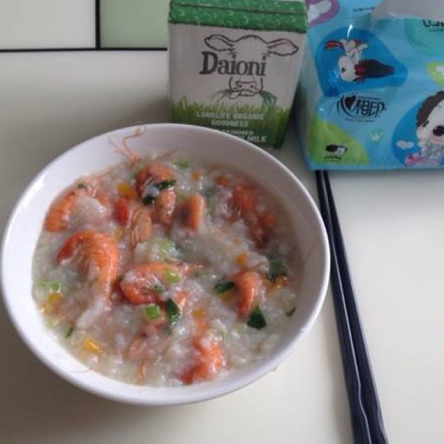 秘制鲜虾粥